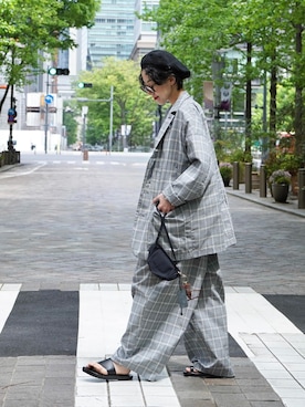 「JOURNAL STANDARD LUXE（ジャーナルスタンダード　ラックス）のアイテム」を使った、KSさん（レディース・162cm）の春コーディネート