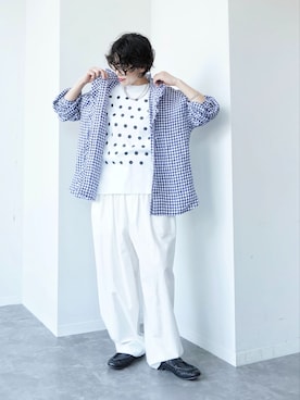 「JOURNAL STANDARD LUXE（ジャーナルスタンダード　ラックス）のアイテム」を使った、KSさん（レディース・162cm）の春コーディネート