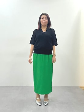 「nissen（ニッセン）のアイテム」を使った、yoko_151さん（レディース・151cm）の春コーディネート