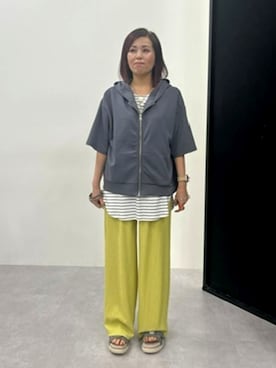 「nissen（ニッセン）のアイテム」を使った、yoko_151さん（レディース・151cm）の夏コーディネート