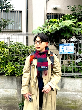 「JUSTIN DAVIS（ジャスティンデイビス）のアイテム」を使った、iseo0701さん（メンズ・170cm）の冬コーディネート