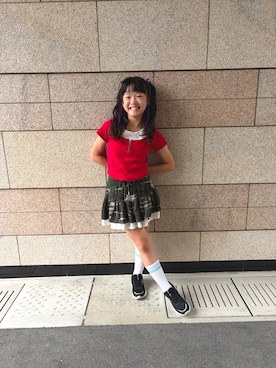 2kids mom☺︎さん(キッズ・140cm)の秋コーディネート