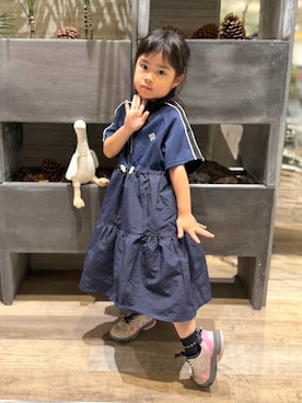 「BREEZE（ブリーズ）のアイテム」を使った、xsattanxさん（キッズ・110cm）の夏コーディネート