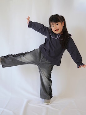 「devirock（デビロック）のアイテム」を使った、xsattanxさん（キッズ・110cm）の春コーディネート