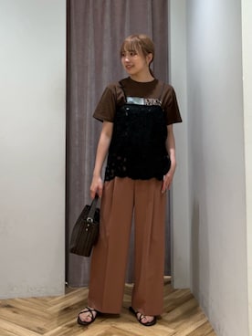 MATSUMOTOさん（レディース・158cm）の夏コーディネート