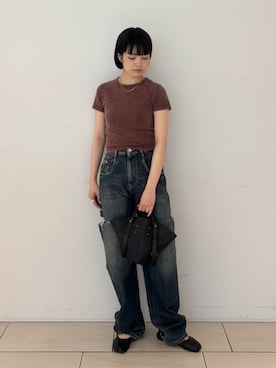 「EDITION（エディション）のアイテム」を使った、SakamotoTOMORROWLANDさん（レディース・163cm）の夏コーディネート