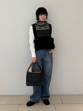 SakamotoTOMORROWLANDさん(レディース・163cm)の秋コーディネート