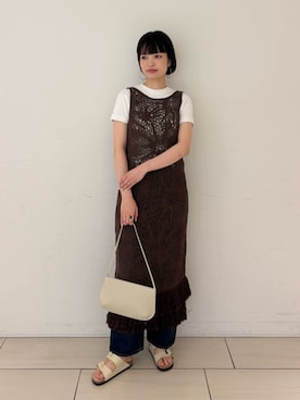 「EDITION（エディション）のアイテム」を使った、SakamotoTOMORROWLANDさん（レディース・163cm）の夏コーディネート