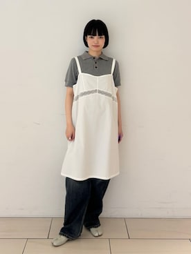 「EDITION（エディション）のアイテム」を使った、SakamotoTOMORROWLANDさん（レディース・163cm）の夏コーディネート