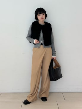SakamotoTOMORROWLANDさん(レディース・163cm)の秋コーディネート
