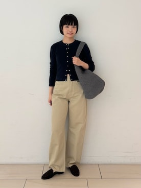 「EDITION（エディション）のアイテム（パンツ）」を使った、SakamotoTOMORROWLANDさん（レディース・163cm）の夏コーディネート