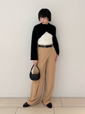 SakamotoTOMORROWLANDさん(レディース・163cm)の秋コーディネート