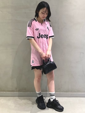 HJさん(レディース・153cm)の夏コーディネート