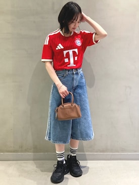 HJさん(レディース・153cm)の夏コーディネート