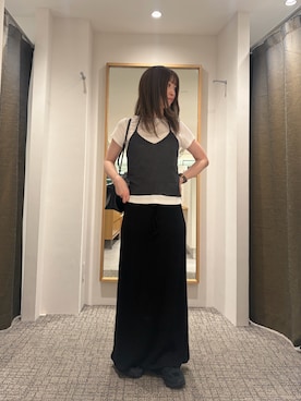 takakoさん（レディース・159cm）の夏コーディネート