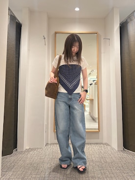 takakoさん(レディース・159cm)の夏コーディネート