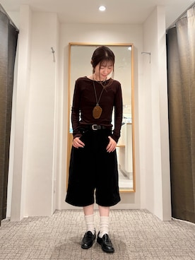 takakoさん（レディース・159cm）の秋コーディネート