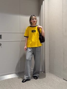 「BEAUTY&YOUTH UNITED ARROWS（ビューティーアンドユースユナイテッドアローズ）のアイテム（その他パンツ）」を使った、BEAUTY&YOUTH WOMENSさん（レディース・158cm）の夏コーディネート