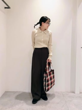 「SOAC（ソーク）のアイテム」を使った、BEAUTY&YOUTH WOMENSさん（レディース・153cm）の秋コーディネート