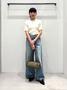 「LE VERNIS（ル・ベルニ）のアイテム」を使った、BEAUTY&YOUTH WOMENSさん（レディース・161cm）の夏コーディネート