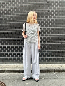 「SOAC（ソーク）のアイテム」を使った、BEAUTY&YOUTH WOMENSさん（レディース・146cm）の夏コーディネート