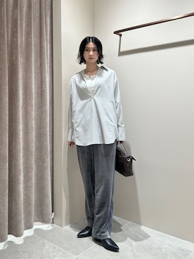 「adidas Originals（アディダスオリジナルス）のアイテム（パンツ）」を使った、BEAUTY&YOUTH WOMENSさん（レディース・163cm）の秋コーディネート