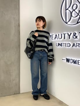 「RED CARD TOKYO（レッドカード）のアイテム」を使った、BEAUTY&YOUTH WOMENSさん（レディース・152cm）の秋コーディネート