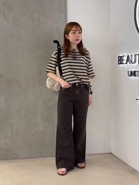 「RED CARD TOKYO（レッドカード）のアイテム」を使った、BEAUTY&YOUTH WOMENSさん（レディース・150cm）の夏コーディネート