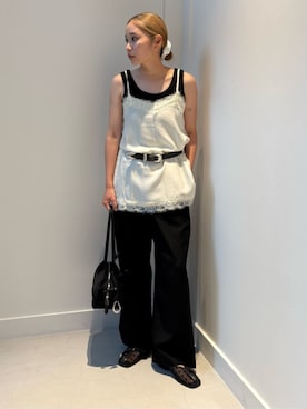 「LE VERNIS（ル・ベルニ）のアイテム」を使った、BEAUTY&YOUTH WOMENSさん（レディース・155cm）の夏コーディネート