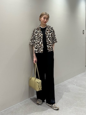 「BEAUTY&YOUTH UNITED ARROWS（ビューティーアンドユースユナイテッドアローズ）のアイテム（その他パンツ）」を使った、BEAUTY&YOUTH WOMENSさん（レディース・164cm）の夏コーディネート