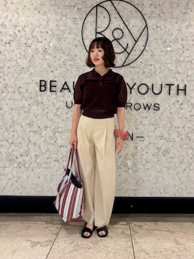 BEAUTY&YOUTH WOMENSさん(レディース・162cm)の夏コーディネート