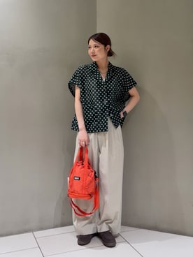 「AIGLE（エーグル）のアイテム」を使った、BEAUTY&YOUTH WOMENSさん（レディース・156cm）の夏コーディネート