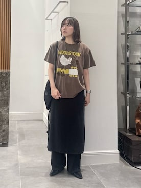 「GOOD ROCK SPEED（グッドロックスピード）のアイテム」を使った、BEAUTY&YOUTH WOMENSさん（レディース・168cm）の夏コーディネート