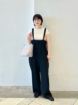 「PAES（ペイズ）のアイテム」を使った、BEAUTY&YOUTH WOMENSさん（レディース・158cm）の夏コーディネート