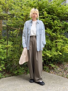 「PAYDAY(ペイデイ)のアイテム」を使った、BEAUTY&YOUTH WOMENSさん(レディース・161cm)の夏コーディネート