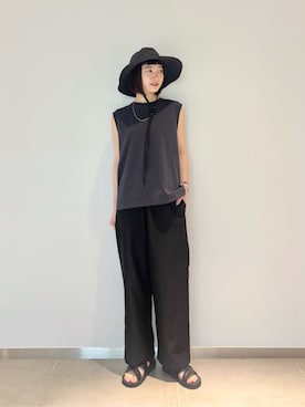 「suicoke（スイコック）のアイテム」を使った、BEAUTY&YOUTH WOMENSさん（レディース・155cm）の夏コーディネート