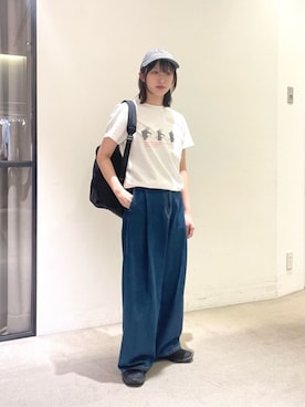 「GOOD ROCK SPEED（グッドロックスピード）のアイテム」を使った、BEAUTY&YOUTH WOMENSさん（レディース・155cm）の夏コーディネート