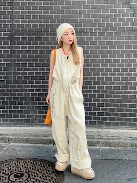 「PAYDAY(ペイデイ)のアイテム」を使った、BEAUTY&YOUTH WOMENSさん(レディース・146cm)の夏コーディネート