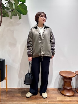 「SOAC（ソーク）のアイテム」を使った、BEAUTY&YOUTH WOMENSさん（レディース・158cm）の秋コーディネート