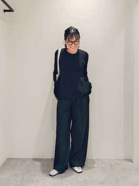 「LAPUIS（ラピュイ）のアイテム」を使った、BEAUTY&YOUTH WOMENSさん（レディース・153cm）の夏コーディネート