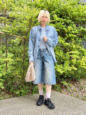 「PAYDAY(ペイデイ)のアイテム」を使った、BEAUTY&YOUTH WOMENSさん(レディース・161cm)の夏コーディネート