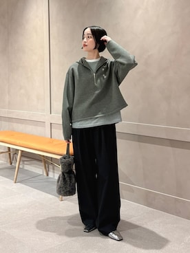 「LE VERNIS（ル・ベルニ）のアイテム」を使った、BEAUTY&YOUTH WOMENSさん（レディース・158cm）の秋コーディネート