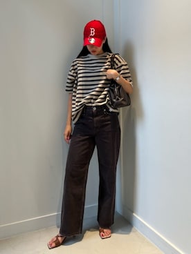 「upperhights（アッパーハイツ）のアイテム」を使った、BEAUTY&YOUTH WOMENSさん（レディース・164cm）の夏コーディネート
