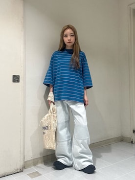 「LY（エルワイ）のアイテム」を使った、BEAUTY&YOUTH WOMENSさん（レディース・146cm）の夏コーディネート