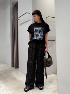 「CAMINANDO（カミナンド）のアイテム」を使った、BEAUTY&YOUTH WOMENSさん（レディース・156cm）の夏コーディネート