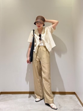「LE VERNIS（ル・ベルニ）のアイテム」を使った、BEAUTY&YOUTH WOMENSさん（レディース・158cm）の夏コーディネート