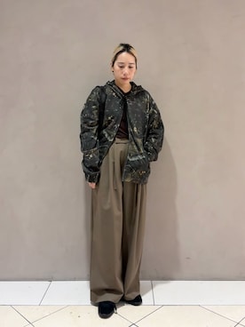 「TOWNCRAFT（タウンクラフト）のアイテム」を使った、BEAUTY&YOUTH WOMENSさん（レディース・158cm）の秋コーディネート