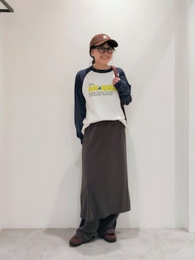 「FILA（フィラ）のアイテム」を使った、BEAUTY&YOUTH WOMENSさん（レディース・153cm）の秋コーディネート