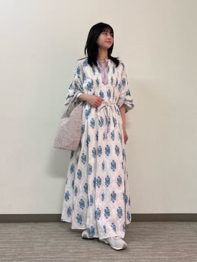 「NE QUITTEZ PAS!（ヌキテパ）のアイテム」を使った、BEAUTY&YOUTH WOMENSさん（レディース・155cm）の夏コーディネート