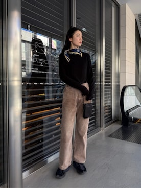 「BEAUTY&YOUTH UNITED ARROWS(ビューティーアンドユースユナイテッドアローズ)のアイテム(デニムパンツ)」を使った、BEAUTY&YOUTH WOMENSさん(レディース・165cm)の夏コーディネート